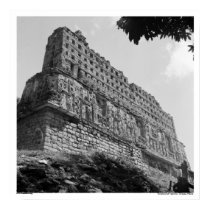 Ancient Ruins: Temple 33 of Yaxchilan posters