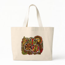 ancient signs tote bag