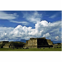Ancient Site Of Monte Alban, Near Oaxaca Acrylic Cut Outs