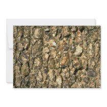 Ancient stone wall custom invite