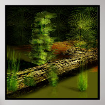 ancient swamp print