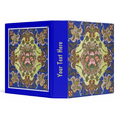 Ancient Tadjik Design Binder by Regella