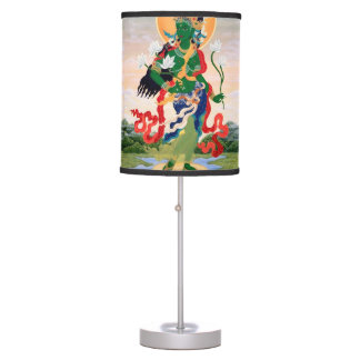 ANCIENT TIBETAN ART DESK LAMPS