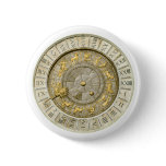 Ancient Venice clock Button