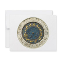 Ancient Venice clock Invites