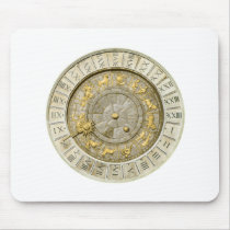 Ancient Venice clock Mousepad