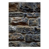 Ancient wall, Florence, Italy Greeting Cards