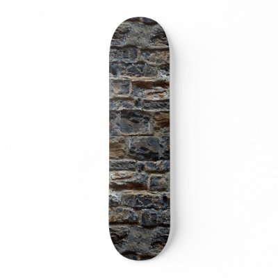 Ancient wall, Florence, Italy Skate Board Deck by inspirelove