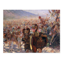 Ancient Warriors Post Card