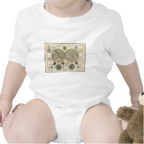 Ancient World Map East and West Baby Creeper
