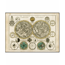Ancient World Map East and West T Shirts