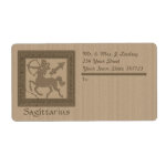 Ancient Zodiac - Sagittarius Shipping Labels