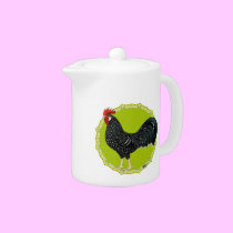 Ancona Rooster teapots