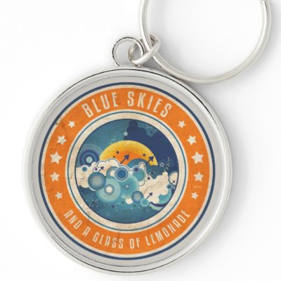And A Glass Of Lemonade Keychains by flyingdisc