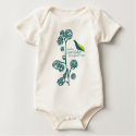 And A Partridge In A Pear Tree-Teal Baby T-Shirt by minkideluxe And A Partridge In A Pear Tree-Teal Baby T-Shirt