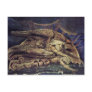And Elohim Created Adam By William Blake Postcard