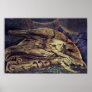And Elohim Created Adam By William Blake Posters