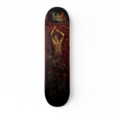 AND HELL FOLLOWED WITH- Proprioception deck Skateboard Deck by EaracheRecords