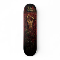 AND HELL FOLLOWED WITH- Proprioception deck Skateboard Deck
