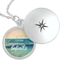 necklace, infinite, quote, beach, inspire, art, and in that moment, i swear we were infinite, freedom, typography, dream, free, sea, word, young, quotations, text, inspirational, unique, illustrations, Halskæde med brugerdefineret grafisk design