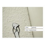 and melody and injunctions post card
