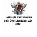 ...And On The Eighth Day God Created Hip Hop t-shirts