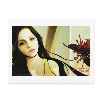 And She Didnt Even Know Postcard by Mered1th