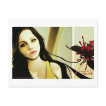And She Didnt Even Know Postcard by Mered1th And She Didnt Even Know Postcard