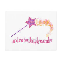 And She Lived Happily Ever After Postcards