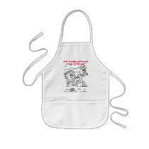 And the plate ran away with the spoon! aprons by splashartworks2x And the plate ran away with the spoon! aprons