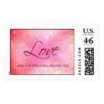 And the two shall become one postage by aslentz And the two shall become one postage