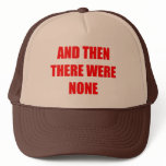 And Then There Were None hats