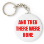 And Then There Were None Keychain