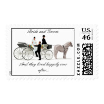 And they lived happily ever after Postage Stamp stamps