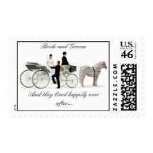 And they lived happily ever after Postage Stamp