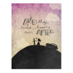 And They Lived Post Card