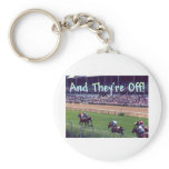 And They're Off! Key Chains