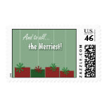 And to all, the Merriest! Postage