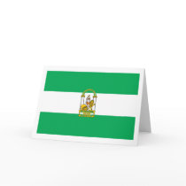 Andalucia Flag Greeting Card by FlagTshirts Andalucia Flag Greeting Card