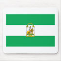 Andalucia Flag Mousepad by FlagTshirts Andalucia Flag Mousepad