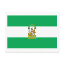Andalucia Flag Postcard by FlagTshirts Andalucia Flag Postcard