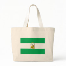 Andalucia Flag Tote Bag bags