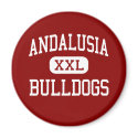 Andalusia - Bulldogs - High - Andalusia Alabama magnets by customteamsportswear Andalusia - Bulldogs - High - Andalusia Alabama magnets