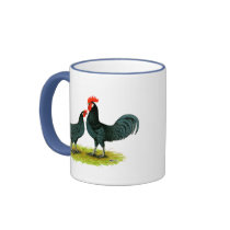 Andalusian Chickens Mugs
