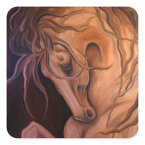 Andalusian Glory Square Stickers