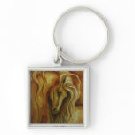 Andalusian Horse 10 Keychain