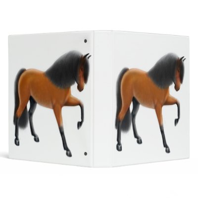 Andalusian Horse Binder by twopurringcats