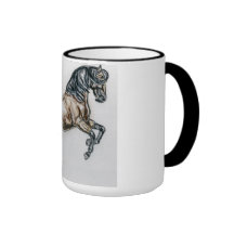 Andalusian horse mug