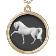 Andalusian Horse Spanish Step Necklace