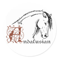 Andalusian Horse stickers